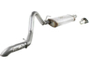 aFe MACHForce XP Exhausts Cat-Back SS-409 EXH Jeep Wrangler TJ 97-06 I6-4.0L HT - 2.5 In.-1