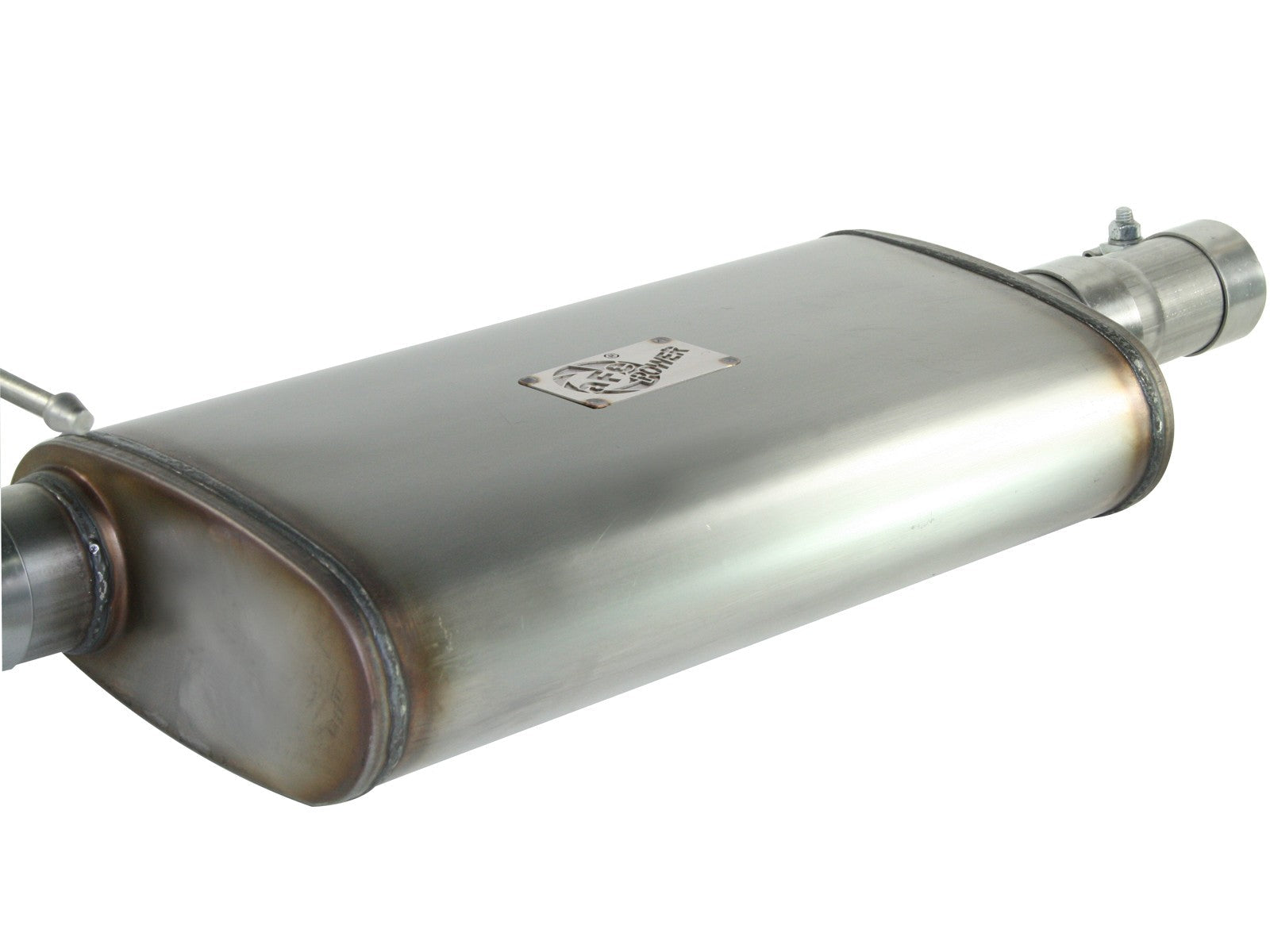 aFe MACHForce XP Exhausts Cat-Back SS-409 EXH Jeep Wrangler TJ 97-06 I6-4.0L HT - 2.5 In. - 0