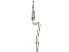 aFe MACHForce XP 2-1/2in SS-409 Cat-Back Exhausts w/ 18in Muffler 07-17 Jeep Wrangler V6-3.6L - 0