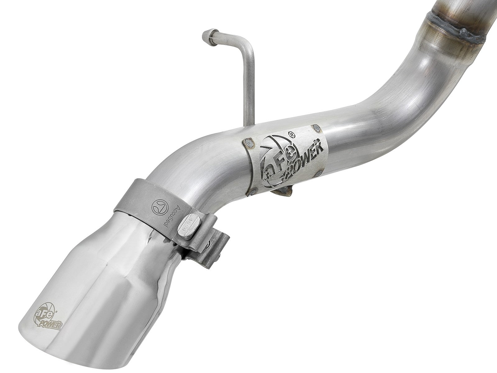 aFe MACH Force-Xp 2.5in Catback High-Tuck Exhaust 18-21 Jeep Wrangler (JL)3.6L 4-Door - Polished Tip - 0