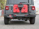aFe MACH Force-Xp Axle-Back Exhaust System w/Black Tip 18-20 Jeep Wrangler L4-2.0T / V6-3.6L-3