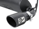 aFe Rebel Series 2.5in 409 SS Cat-Back Exhaust w/ Black Tips 18-19 Jeep Wrangler (JL) V6 3.6L-2