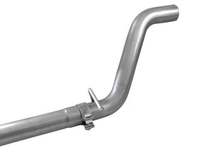 aFe MACH Force-Xp 2-1/2in 409 Stainless Steel Mid-Pipe w/Resonator Delete 18+ Jeep Wrangler JL 3.6L - 0
