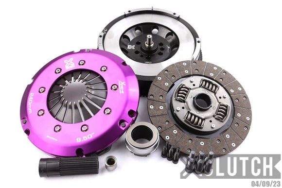 X-CLUTCH KIT PER BMW 1/3SER (6 BOLT) INC SMF Stage 1 - Sprung Organic Clutch Kit - XKBM24564-1A