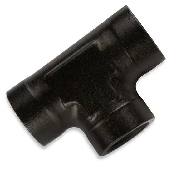 Mr. Gasket 1/8 Inch NPT Tee Female - Black