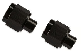 Mr. Gasket -4 AN Caps (2) - Black