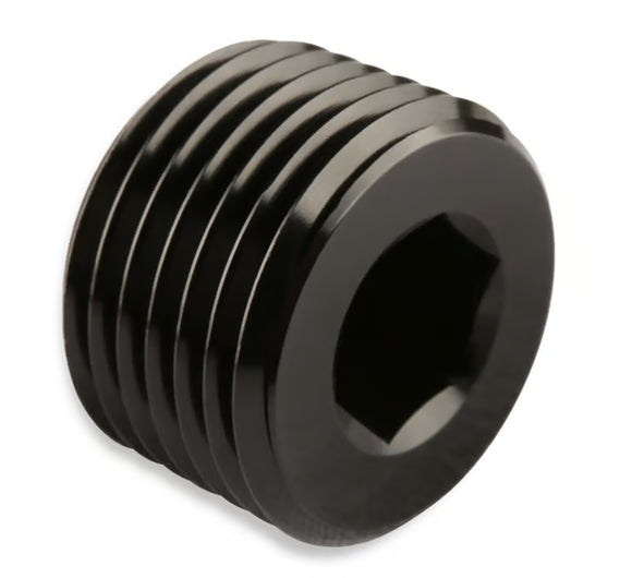 Mr. Gasket 3/4 Inch NPT Plug - Black