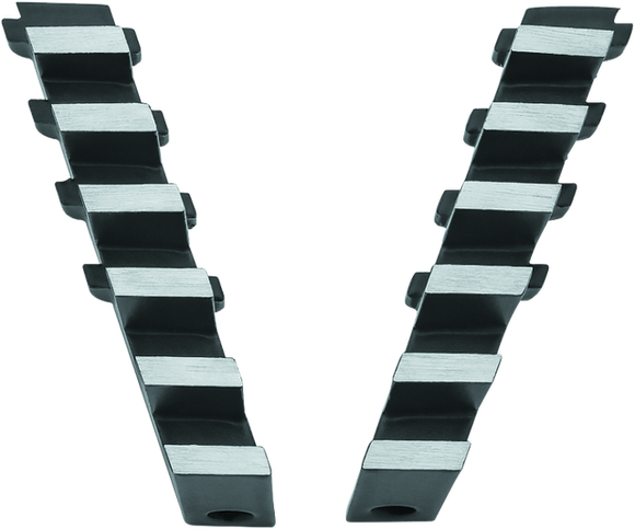 Kuryakyn Exhaust Port Fillers For Indian Black & Raw