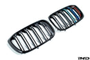 BMW F97 X3M Pre-LCI Shadowline Front Grille Set-8