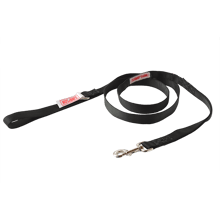 SIMPSON LTS DOG LEASH SML 6 FT 5/8 WEB BK