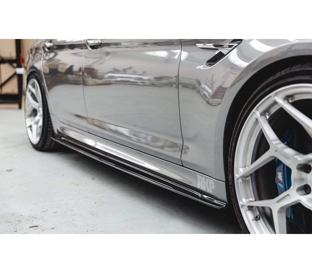 RKP BMW F90 M5 Carbon Kevlar Side Skirt Set - 0