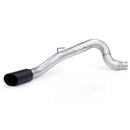 Banks Power 13-18 Dodge RAM Monster Exhaust 5.0in. Single 6.7L CCLB w/ SideKick S/S Black Tip-1