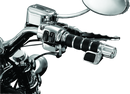 Kuryakyn ISO Grip With Contoured Throttle Boss Throttle-By-Wire Chrome-1