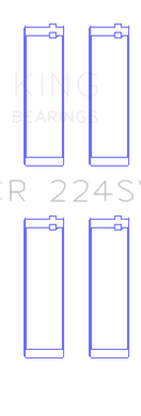 King BMW S65B40A/S85B50A Connecting Rod Bearing Set - Size +0.25mm-2