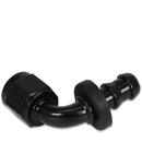 MSD 6AN Fitting 90 Degree Socketless Blk-1