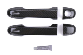 OLM Dry Carbon Fiber Door Handle Cover - 2013 FT86-Gloss Carbon Fiber