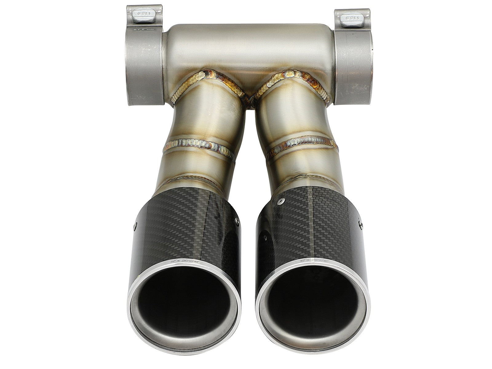 aFe Power 13-14 Porsche Cayman S / Boxster S Carbon Fiber Exhaust Tip Upgrade - 0