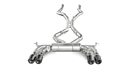 Akrapovic 15+ BMW X5M (F85) Evolution Line Cat Back (Titanium) w/ Carbon Tips-2