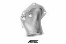 Mitsubishi Evo 4-9 4G63 3.5” Cast Outlet O2 Housing Dump Pipe-1