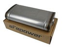 aFe MACH Force XP 304 Stainless Steel Muffler 2.5in Center/Offset 18in L x 9in W x 4in H-1