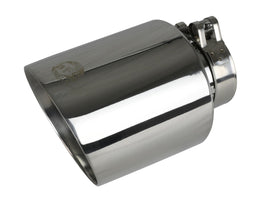 aFe MACH Force-Xp 2-1/2in 304 SS Clamp-On Exhaust Tip 2.5in In / 4.5in Out / 7in.L - Polished