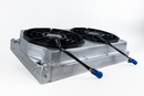 CSF Motorsport Radiator with Shroud - 14in SPAL Brushless Fans - Harnesses-8