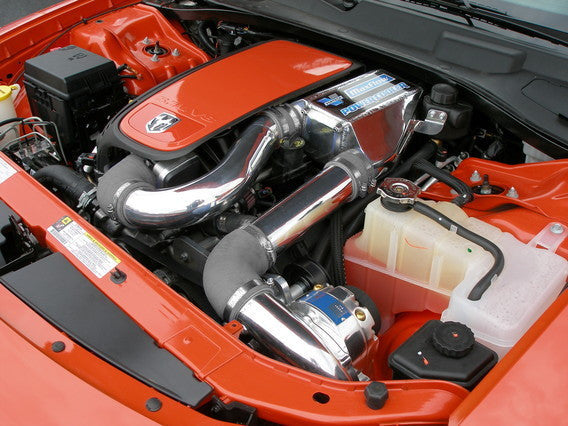 Vortech Tuner Kit. 2006-2008 6.1L SRT8 HEMI Car w/V-3 Si & Charge Cooler. Polish