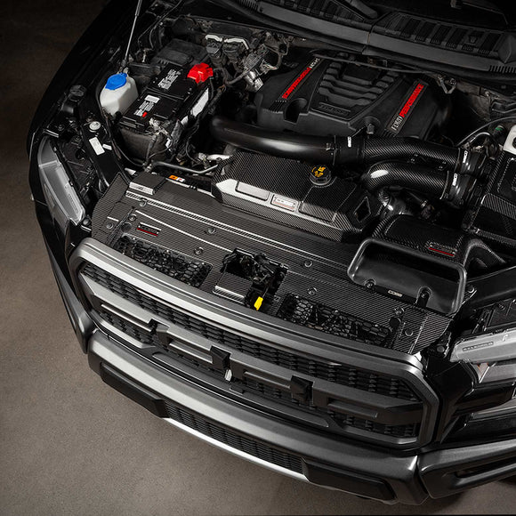 REDLINE CARBON FIBER RADIATOR SHROUD FOR FORD F-150 ECOBOOST RAPTOR 2017-2020