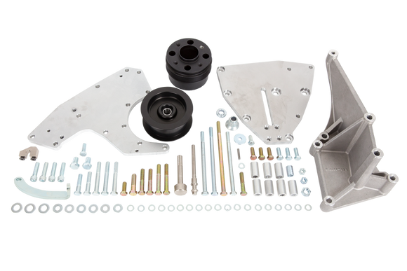 Vortech 1986-1993 5.0 Mustang Mounting Bracket & Drive Assembly. Passenger Side