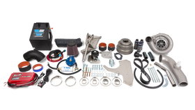 Vortech 1986-1993 5.0 Mustang H.O. System w/V-3 Si & Charge Cooler. Black Finish - 0