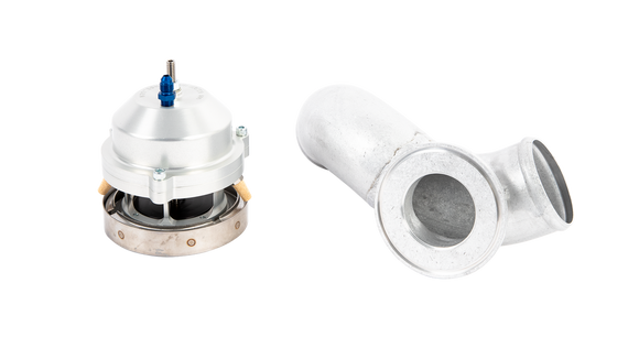 Vortech 2018-2020 5.0L Mustang Discharge Tube Upgrade (for use w/BV57 Valve). Satin