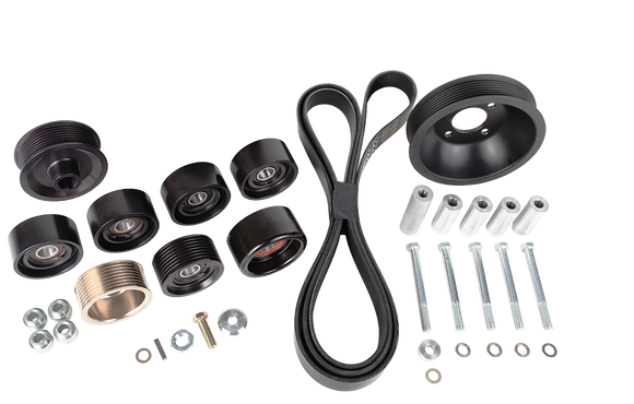 Vortech 2011-2012 8-Rib Drive Upgrade - Damper Not Included (4-Bolt Water Pump P