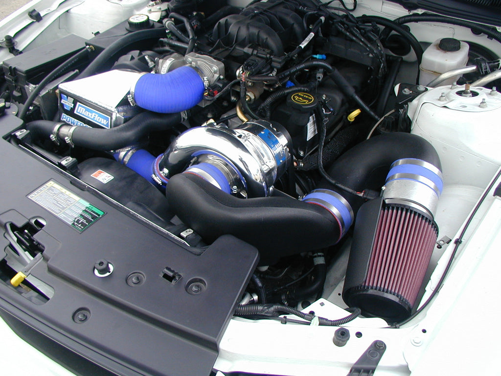 Vortech Tuner Kit. 2005-2009 Mustang V6 w/V-2 Si. Satin Finish