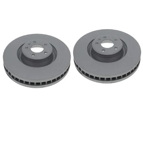 Front Brake Rotor Set (356x34mm) - Audi / A6 / S6 / A7 / S7 / RS7 / A8 / S8 | 4G0615301T-ZIM-QTY2