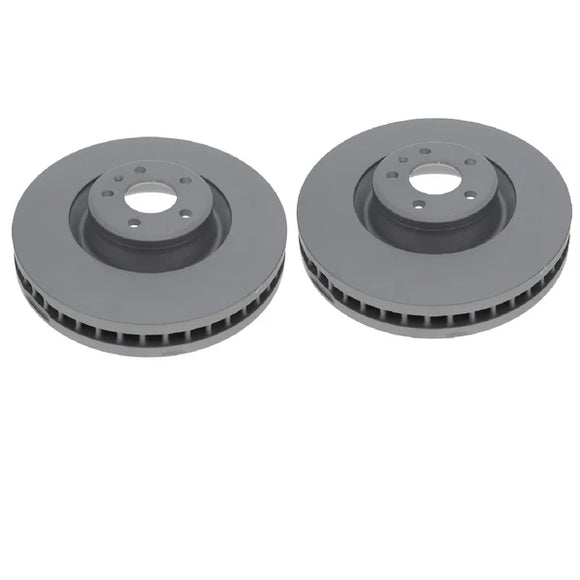 Front Brake Rotor Set (356x34mm) - Audi / A6 / S6 / A7 / S7 / RS7 / A8 / S8 | 4G0615301T-ZIM-QTY2