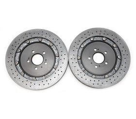 Rear Carbon-Ceramic Rotor Set (370x30mm) - Audi / C7 RS7