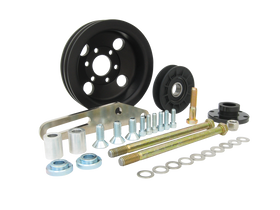 Vortech Small Block Chevy Power Steering Pump Mount Assembly. V-Belt