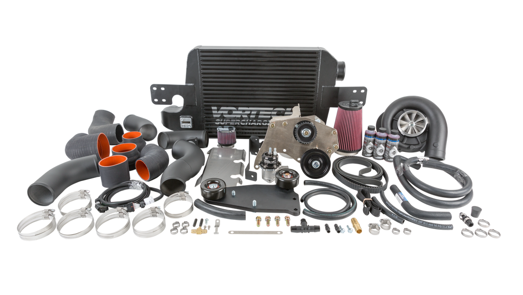 Vortech Tuner Kit. '16-'17 6.2L Camaro SS w/V-3 Si & Charge Cooler. Polished Finish
