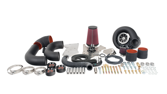 Vortech Tuner Kit. EFI. GM LS-Swap. Passenger Side. LS Truck FEAD w/V-3 SCi. Polished