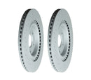 Cross Drilled Rear Brake Rotor Set (330x22mm) - Audi / B8 / S4 / S5 / C7 / A6 / A7 / SQ5 / D4 A8-1