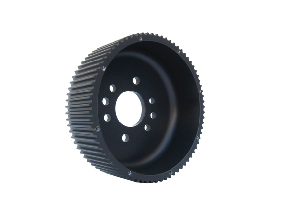 Vortech Universal Cog Style Crank Pulley. 80 Tooth (2.5" W x 8mm Pitch)