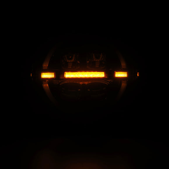 18-24 Jeep Wrangler JL/Gladiator JT NOVA-Series LED Projector Headlights Black