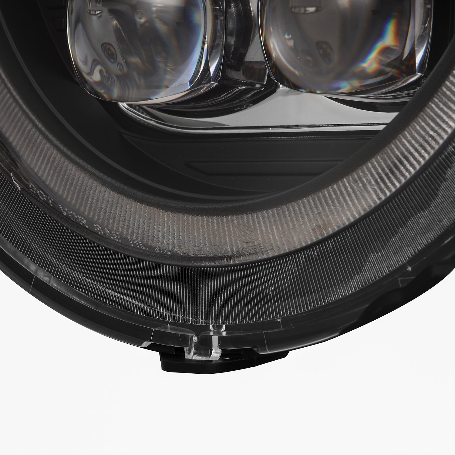 18-24 Jeep Wrangler JL/Gladiator JT NOVA-Series LED Projector Headlights Black