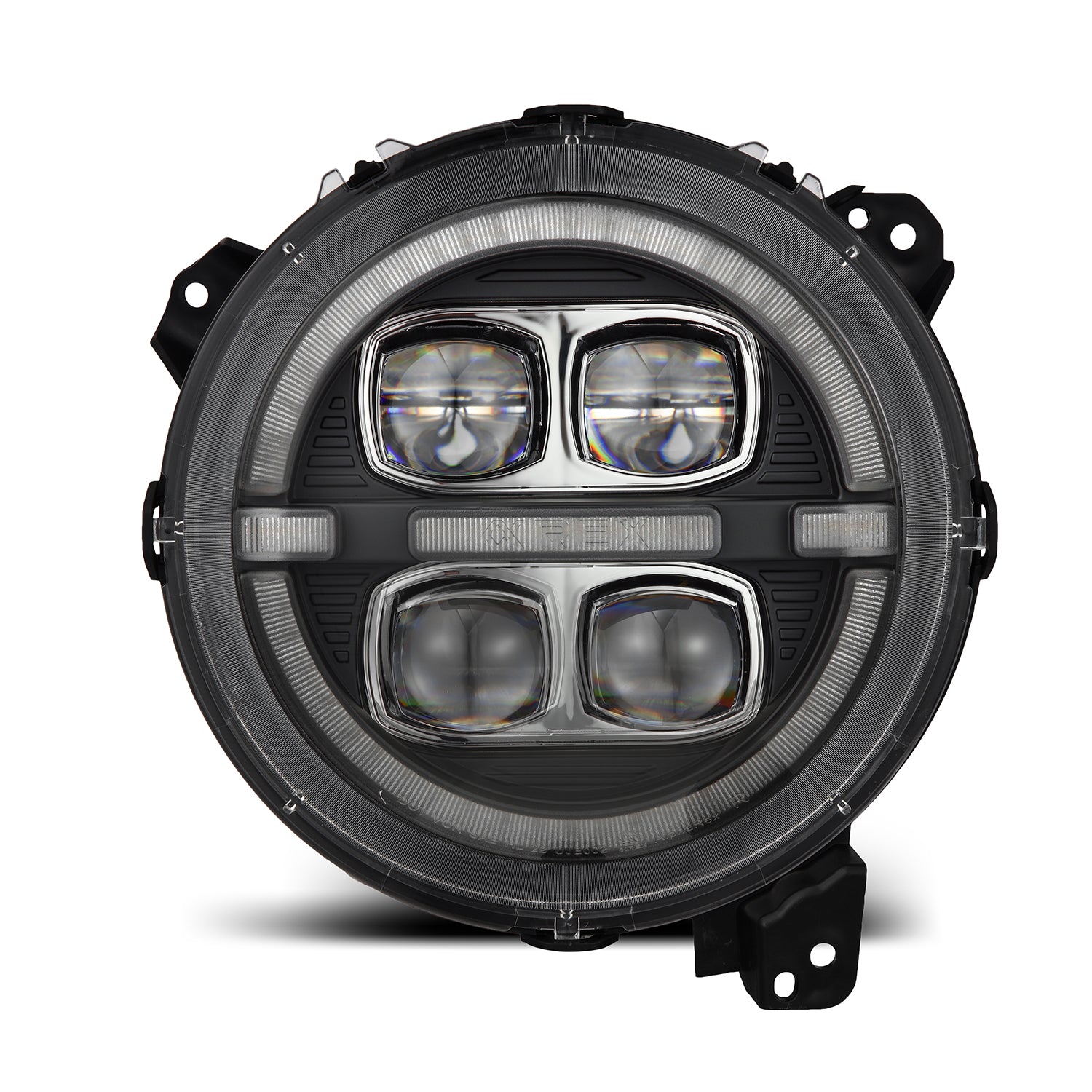 18-24 Jeep Wrangler JL/Gladiator JT NOVA-Series LED Projector Headlights Black