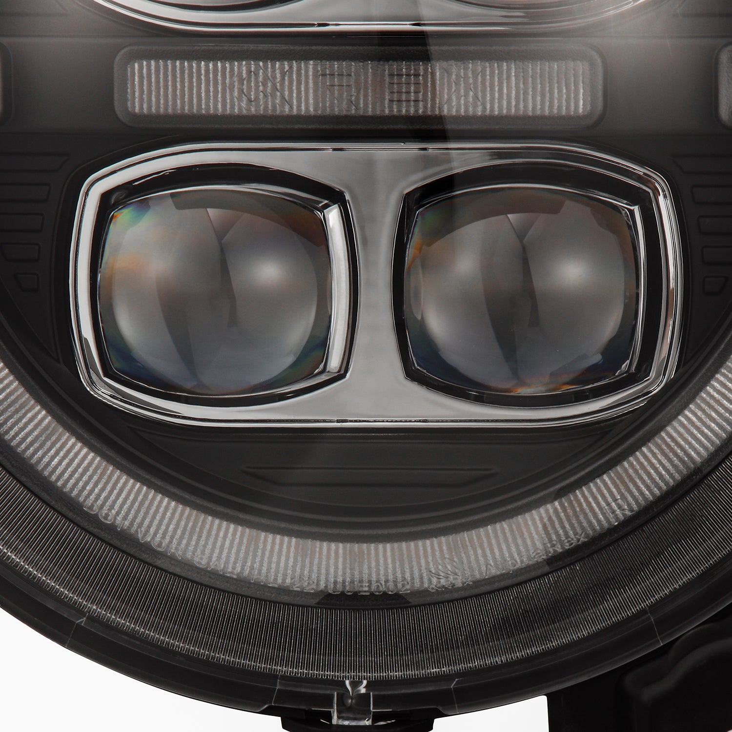 18-24 Jeep Wrangler JL/Gladiator JT NOVA-Series LED Projector Headlights Black