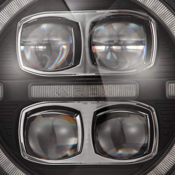 18-24 Jeep Wrangler JL/Gladiator JT NOVA-Series LED Projector Headlights Black