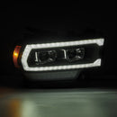 AlphaRex 19-21 Ram 2500 PRO-Series Projector Headlights Plank Style Black w/Activation Light-10
