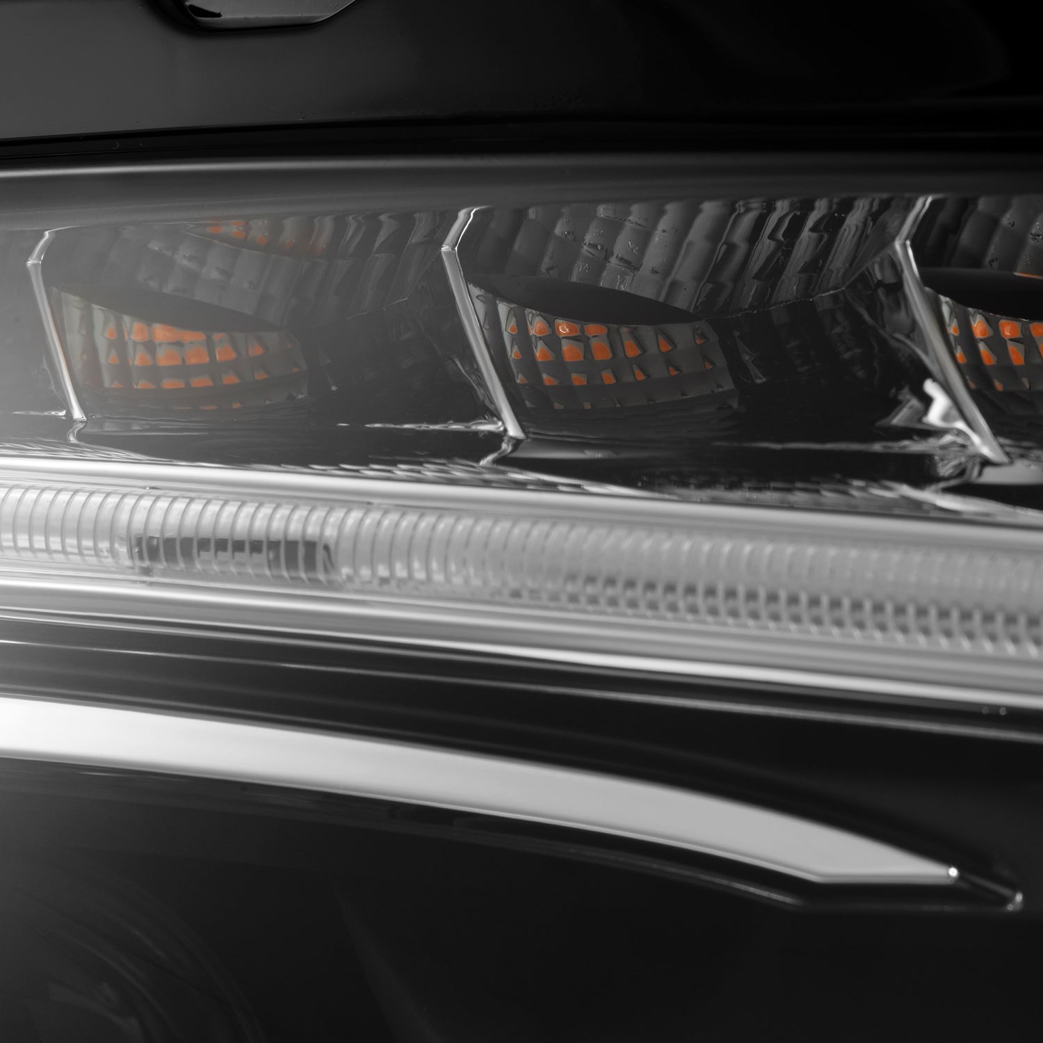 19-24 Mercedes-Benz Sprinter LUXX-Series LED Projector Headlights Black