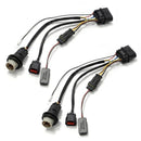 AlphaRex 13-18 Ram 1500 Wiring Adapter Stock Proj Headlight to AlphaRex Headlight Converters-1