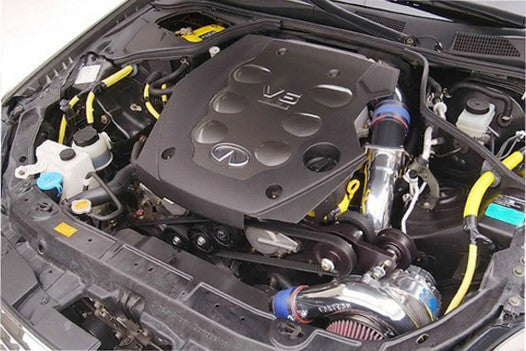 Vortech 2004 Infiniti G35 System w/V-3 SCi & Charge Cooler. Satin Finish